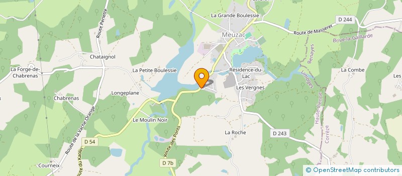localisation de l'entreprise MONSIEUR SERGE BELLARBRE à MEUZAC