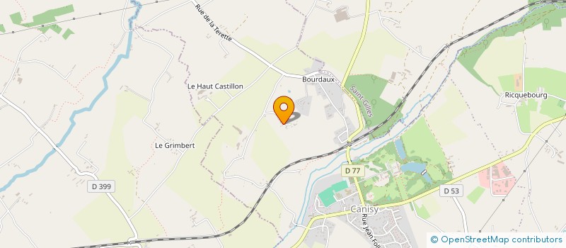 localisation de l'entreprise MONSIEUR SERGE BELLENGER à BOURGVALLEES