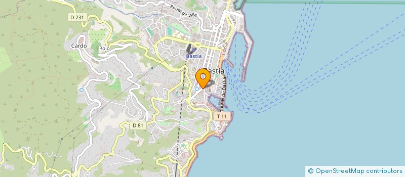 localisation de l'entreprise MONSIEUR SERGE BELLIA à BASTIA