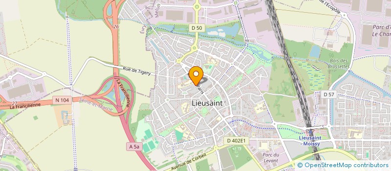 localisation de l'entreprise MONSIEUR SERGE BENABIO  PROVINS