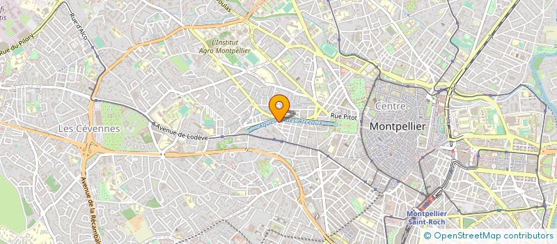 localisation de l'entreprise MONSIEUR SERGE BERNASSEAU à MONTPELLIER
