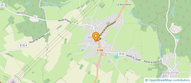 localisation de l'entreprise MONSIEUR SERGE BEROUDIAUX à RENWEZ