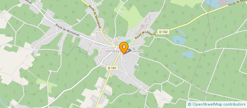 localisation de l'entreprise MONSIEUR SERGE BERTET à VENDAYS-MONTALIVET