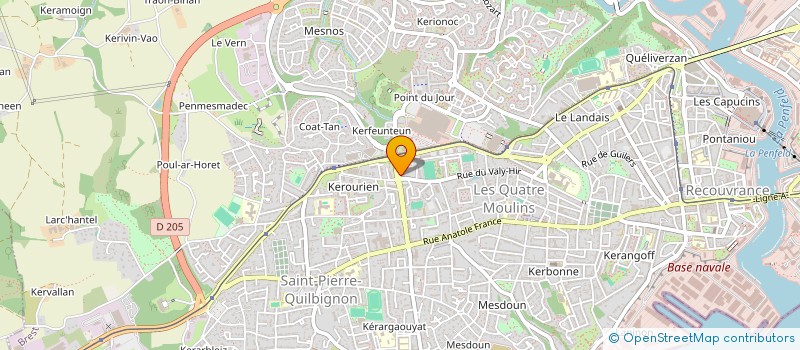 localisation de l'entreprise MONSIEUR SERGE BERTHELOT à BREST