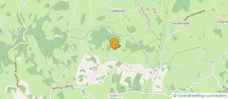 localisation de l'entreprise MONSIEUR SERGE BERTUOL  LE NAYRAC