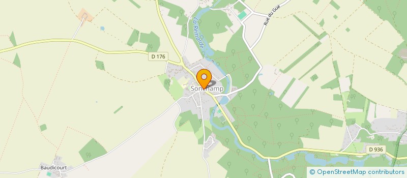 localisation de l'entreprise MONSIEUR SERGE BESNARD  SONCHAMP