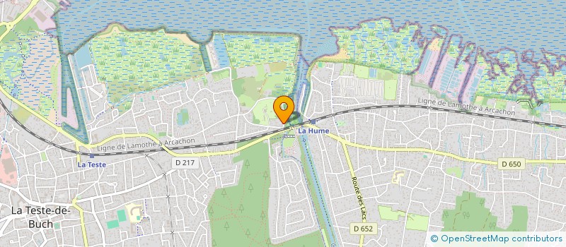 localisation de l'entreprise MONSIEUR SERGE BESSE à LA TESTE-DE-BUCH