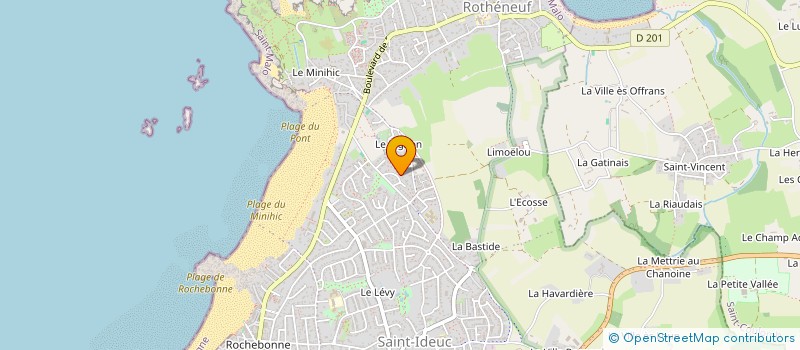 localisation de l'entreprise MONSIEUR SERGE BESSEICHE à SAINT-MALO