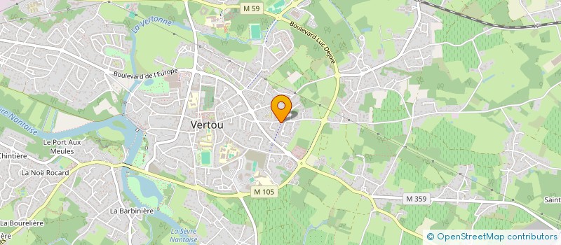 localisation de l'entreprise MONSIEUR SERGE BETHUS  VERTOU