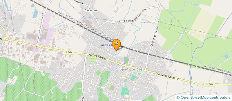 localisation de l'entreprise MONSIEUR SERGE BIAOU à SAINT-LOUBES