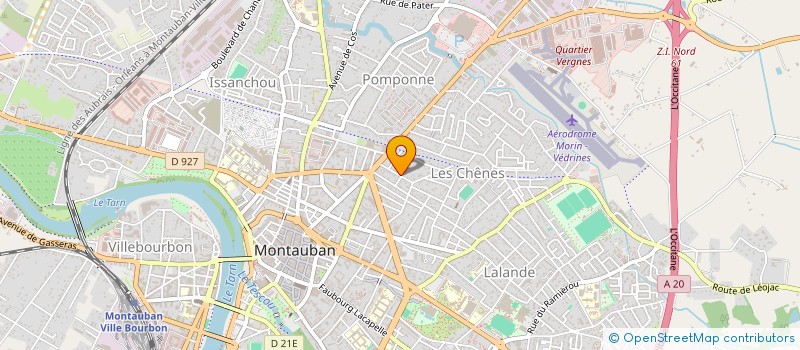 localisation de l'entreprise MONSIEUR SERGE BIGOTTE  MONTAUBAN