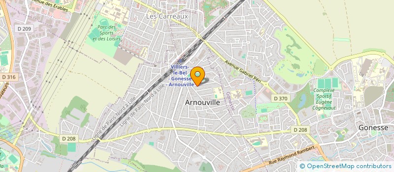 localisation de l'entreprise MONSIEUR SERGE BIL  ARNOUVILLE