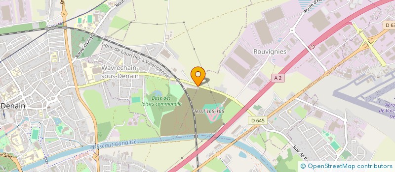 localisation de l'entreprise MONSIEUR SERGE BINARD  WAVRECHAIN-SOUS-DENAIN