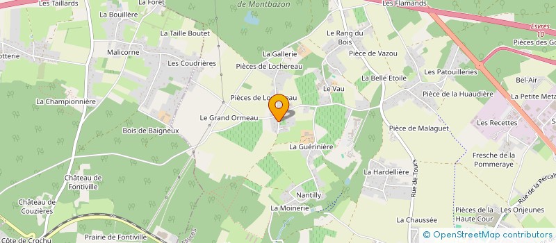 localisation de l'entreprise MONSIEUR SERGE BIROCHEAU à ESVRES