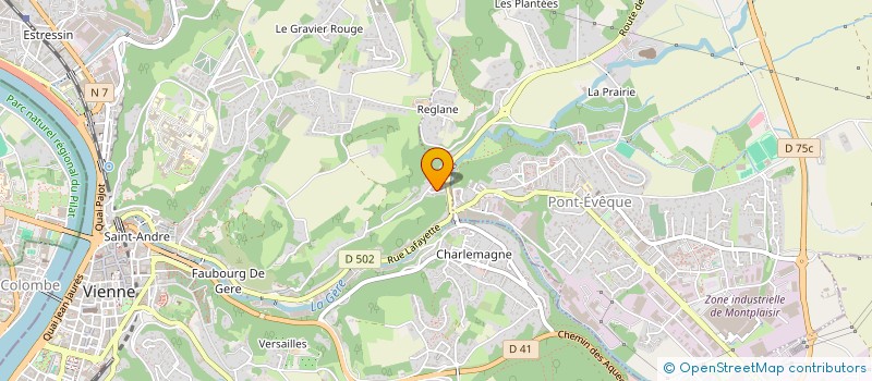 localisation de l'entreprise MONSIEUR SERGE BITOUN à VIENNE