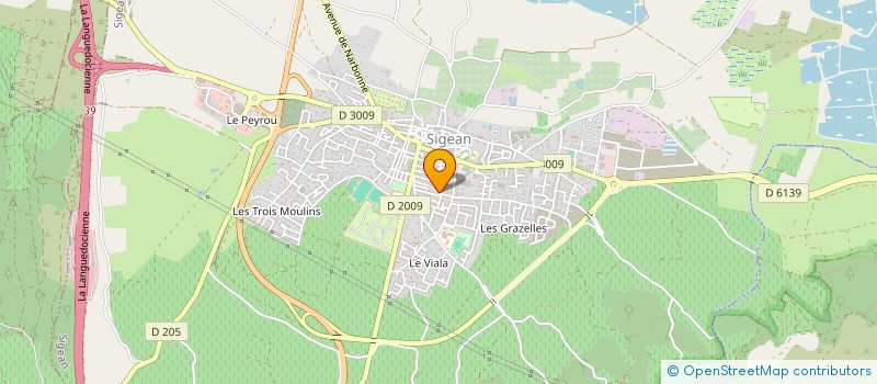 localisation de l'entreprise MONSIEUR SERGE BLACHE à SIGEAN