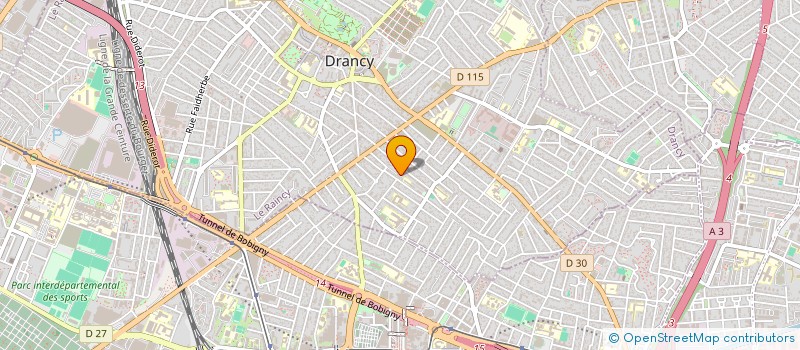 localisation de l'entreprise MONSIEUR SERGE BLANC à DRANCY