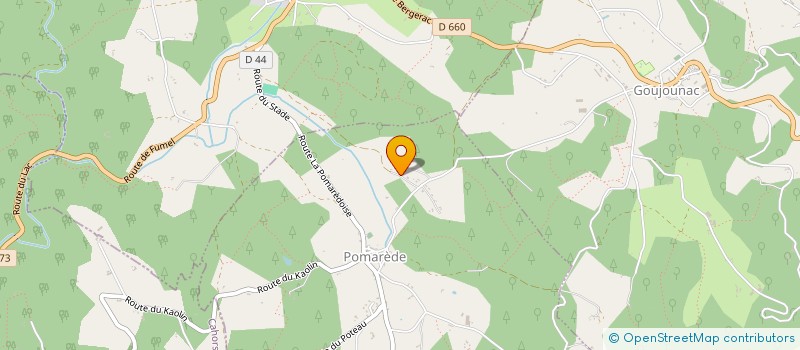 localisation de l'entreprise MONSIEUR SERGE BLEY  POMAREDE