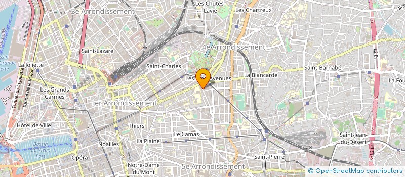 localisation de l'entreprise MONSIEUR SERGE BLIN à MARSEILLE