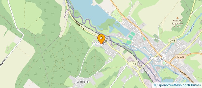 localisation de l'entreprise MONSIEUR SERGE BLONDEL à ETALONDES