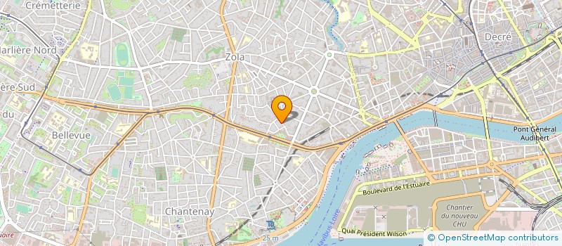 localisation de l'entreprise MONSIEUR SERGE BLUTEAU à NANTES