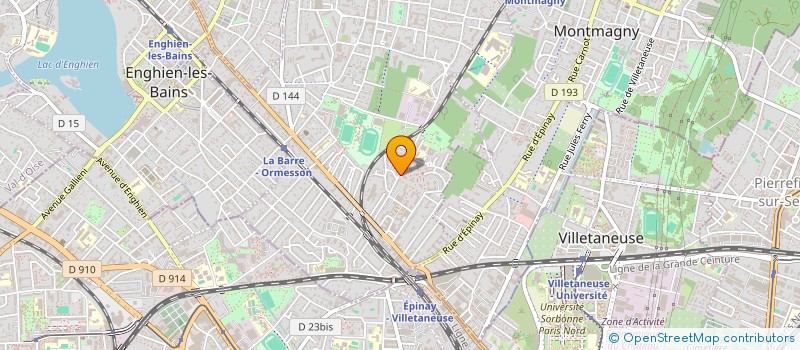 localisation de l'entreprise MONSIEUR SERGE BOBITSCH  DEUIL-LA-BARRE