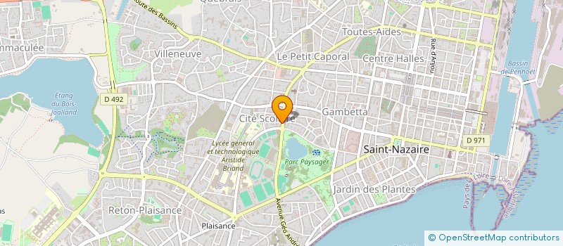 localisation de l'entreprise MONSIEUR SERGE BOCANDE à SAINT-NAZAIRE
