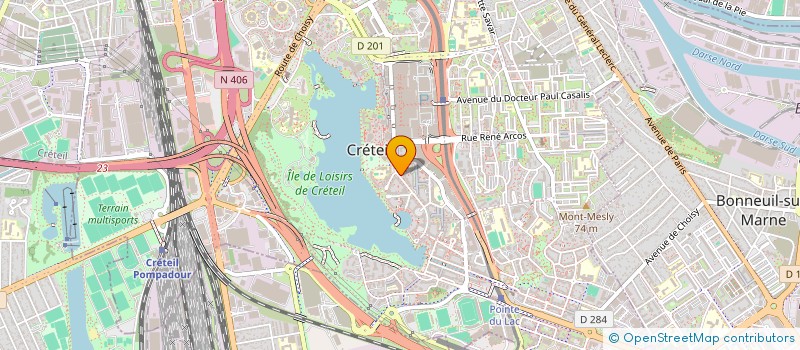 localisation de l'entreprise MONSIEUR SERGE BOCCARA à CRETEIL