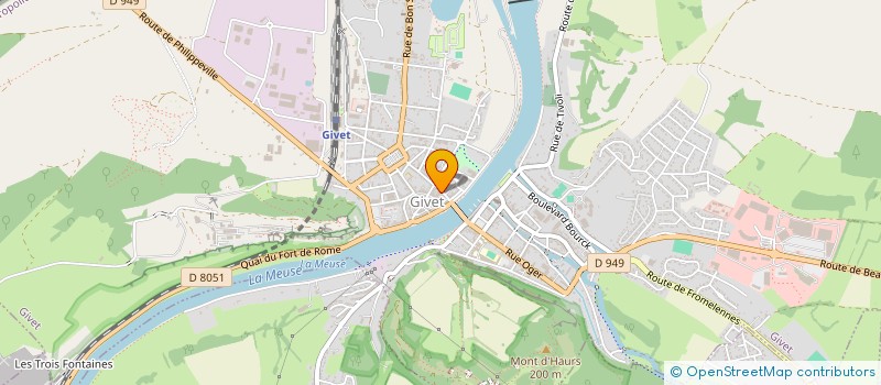 localisation de l'entreprise MONSIEUR SERGE BODART  CHARLEVILLE-MEZIERES