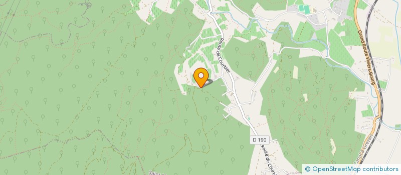 localisation de l'entreprise MONSIEUR SERGE BOIS  SAINT-MONTAN