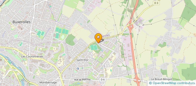 localisation de l'entreprise MONSIEUR SERGE BOIS  POITIERS