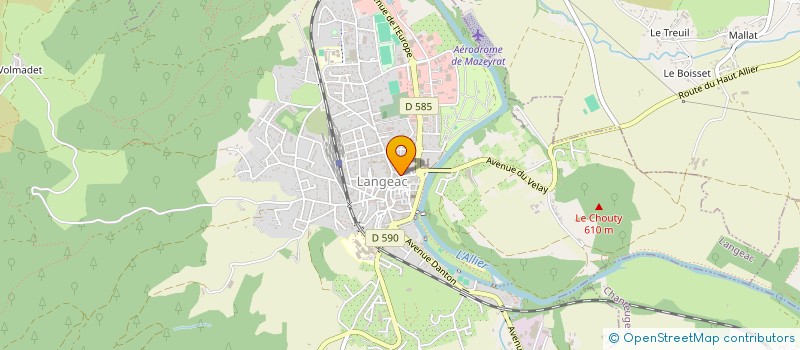 localisation de l'entreprise MONSIEUR SERGE BOISSIER  SAINT-ARCONS-D ALLIER