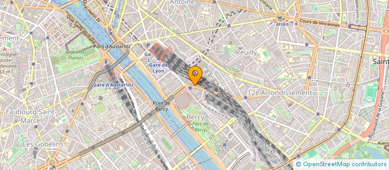 localisation de l'entreprise MONSIEUR SERGE BOLZE  PARIS 12