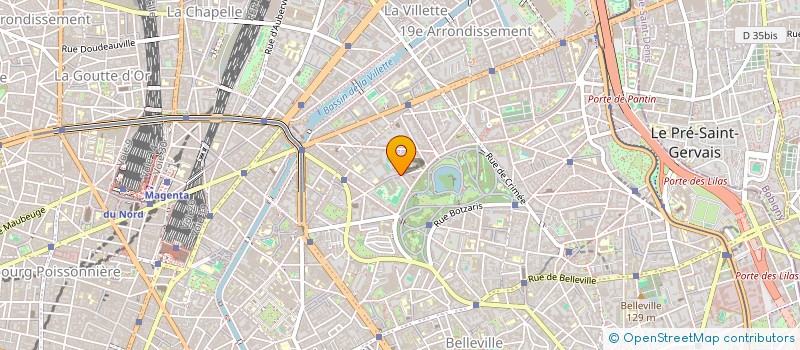 localisation de l'entreprise MONSIEUR SERGE BONTOUX  PARIS