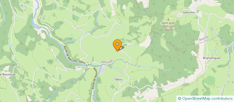 localisation de l'entreprise MONSIEUR SERGE BORDES  NAUVIALE