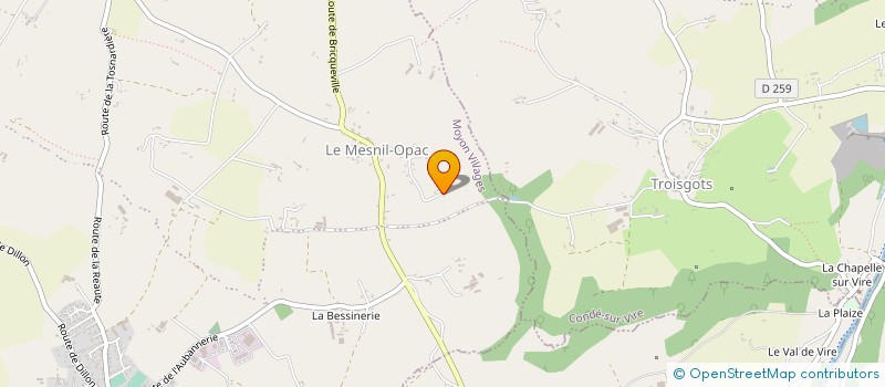 localisation de l'entreprise MONSIEUR SERGE BORDEZ  MOYON VILLAGES