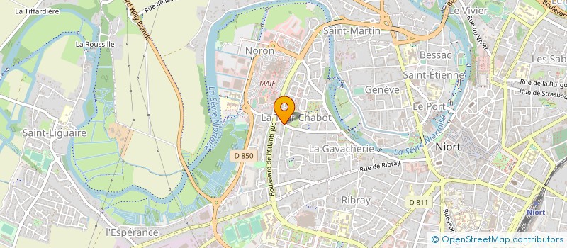 localisation de l'entreprise MONSIEUR SERGE BOTELLA à NIORT