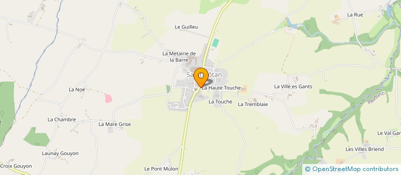 localisation de l'entreprise MONSIEUR SERGE BOUDEVILLE à SAINT-POTAN