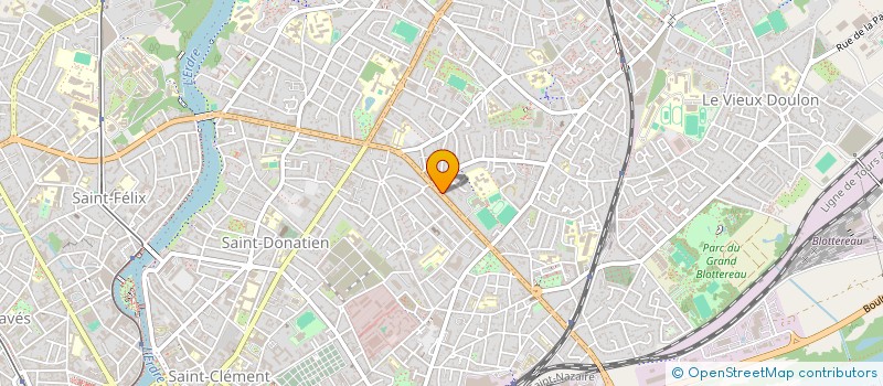 localisation de l'entreprise MONSIEUR SERGE BOUJU  NANTES
