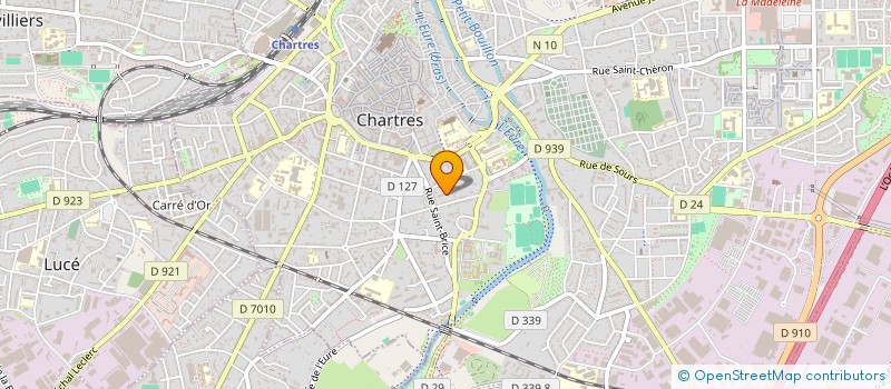 localisation de l'entreprise MONSIEUR SERGE BOURBON à CHARTRES
