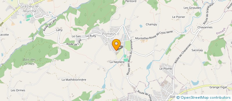 localisation de l'entreprise MONSIEUR SERGE BOURRIN à LA CHAPELLE-SUR-COISE