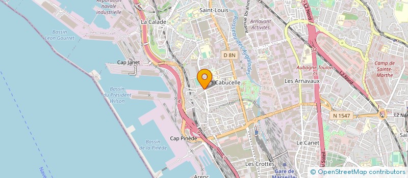 localisation de l'entreprise MONSIEUR SERGE BOUTBOUL à MARSEILLE