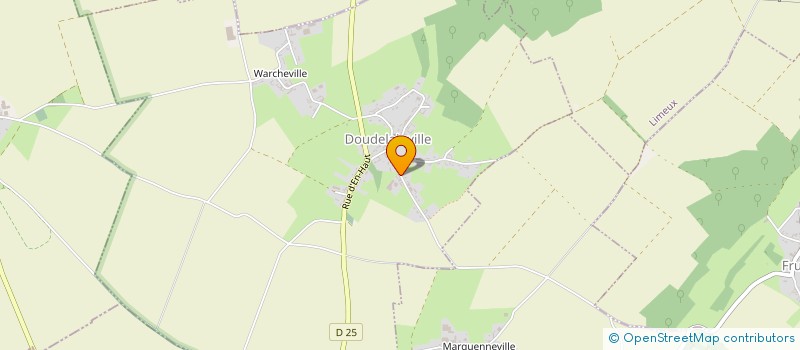 localisation de l'entreprise MONSIEUR SERGE BOUTROY  DOUDELAINVILLE