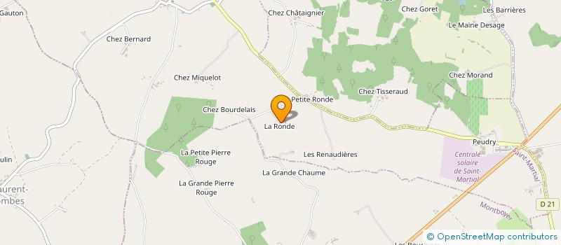 localisation de l'entreprise MONSIEUR SERGE BREZ à SAINT-MARTIAL