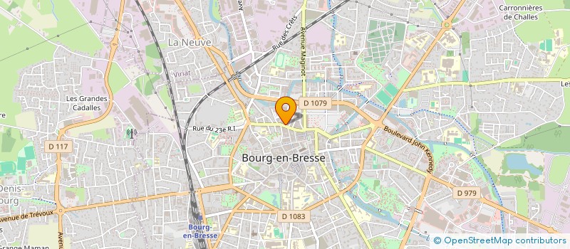 localisation de l'entreprise MONSIEUR SERGE BRIQUE à BOURG-EN-BRESSE