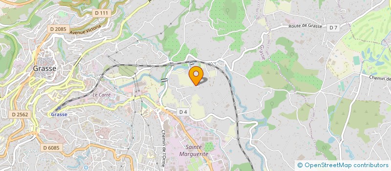 localisation de l'entreprise MONSIEUR SERGE BRUANDET à GRASSE