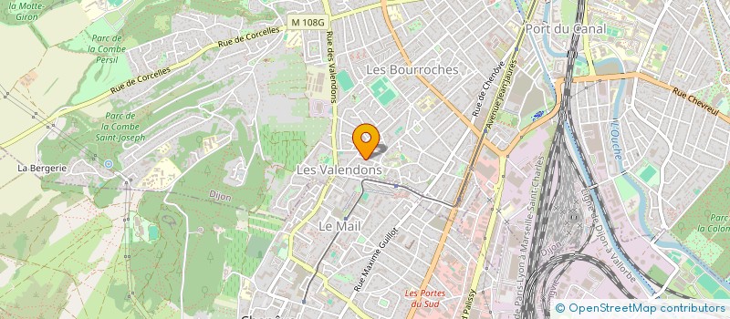 localisation de l'entreprise MONSIEUR SERGE BRULBAULT à DIJON