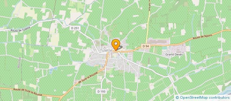 localisation de l'entreprise MONSIEUR SERGE BULETE  SORGUES