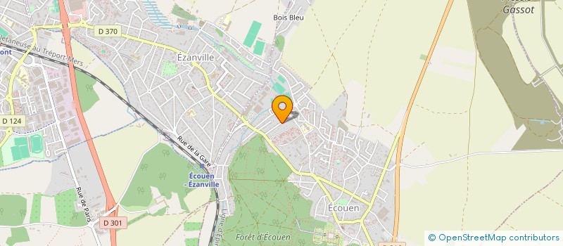 localisation de l'entreprise MONSIEUR SERGE BURTIN  ECOUEN