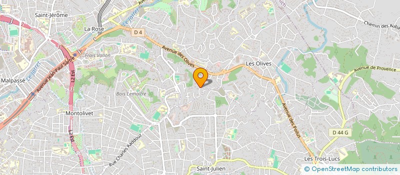 localisation de l'entreprise MONSIEUR SERGE CALIFANO  MARSEILLE